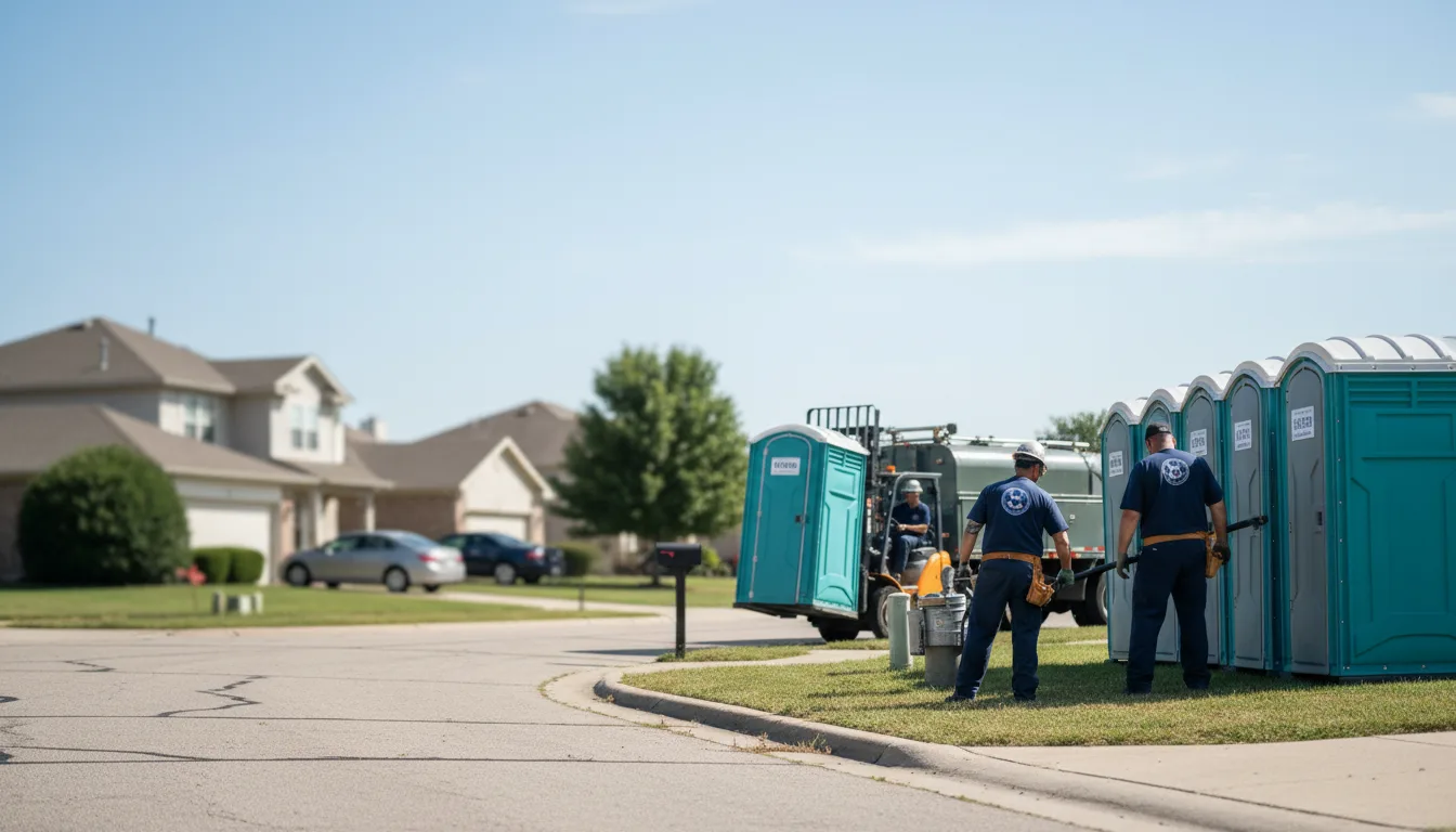 Porta Potty Rental in Klondike, TX near me